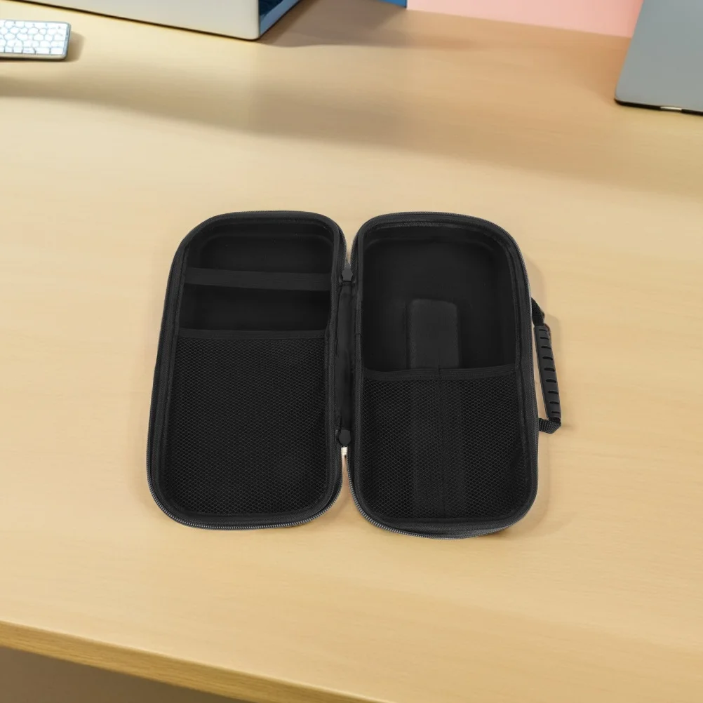 2Pcs Microphone Carry Bag Eva Shockproof Durable Storage Case Handheld Mic Organizer Travel Transport Protector