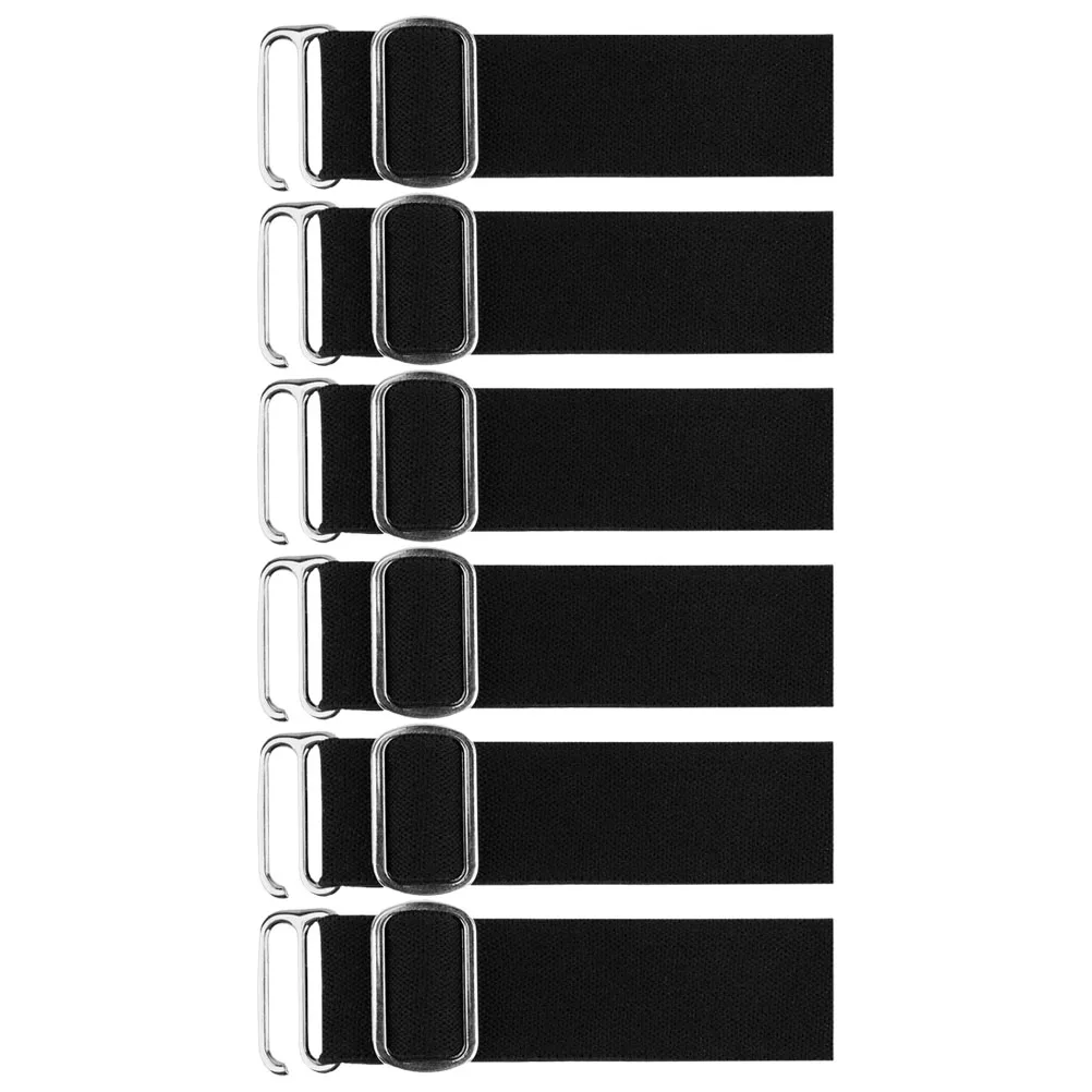 

6PCS Hat Elastic B Extensions for Golf Visor Cap Fastener Beach Thickened Extender Versatile Sun Visor Hat Buckle Straps Use
