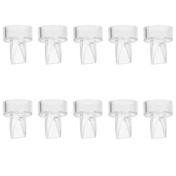 10 Stück Milch pumpe Zubehör manuelle Teile Silikon ventil Rückfluss ventile Anti-Rückfluss Frauen Kieselgel vermissen