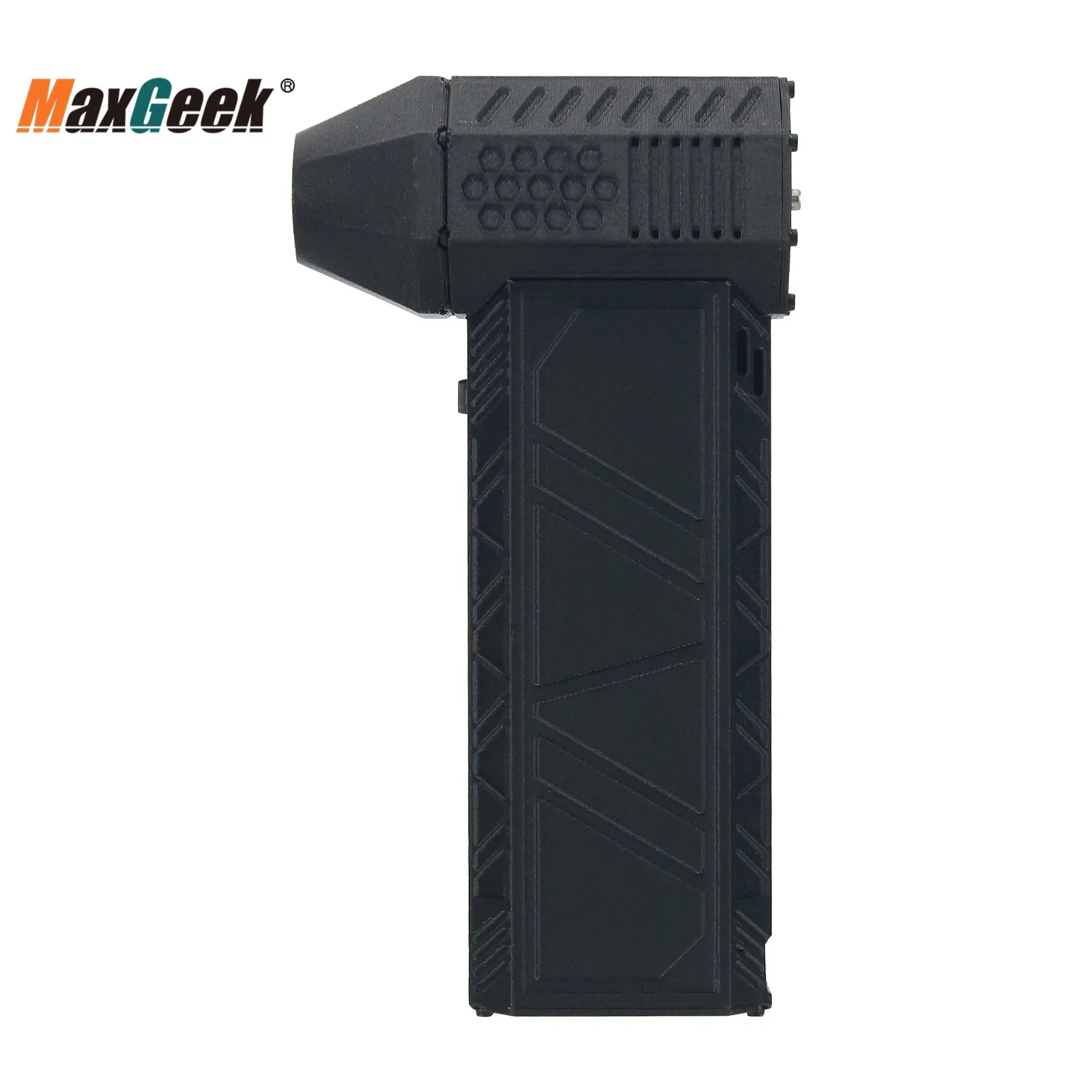 Maxgeek kipas Turbo Mini 45 m/s, kipas pendingin portabel, tipe isi ulang dirancang dengan bagian bom air