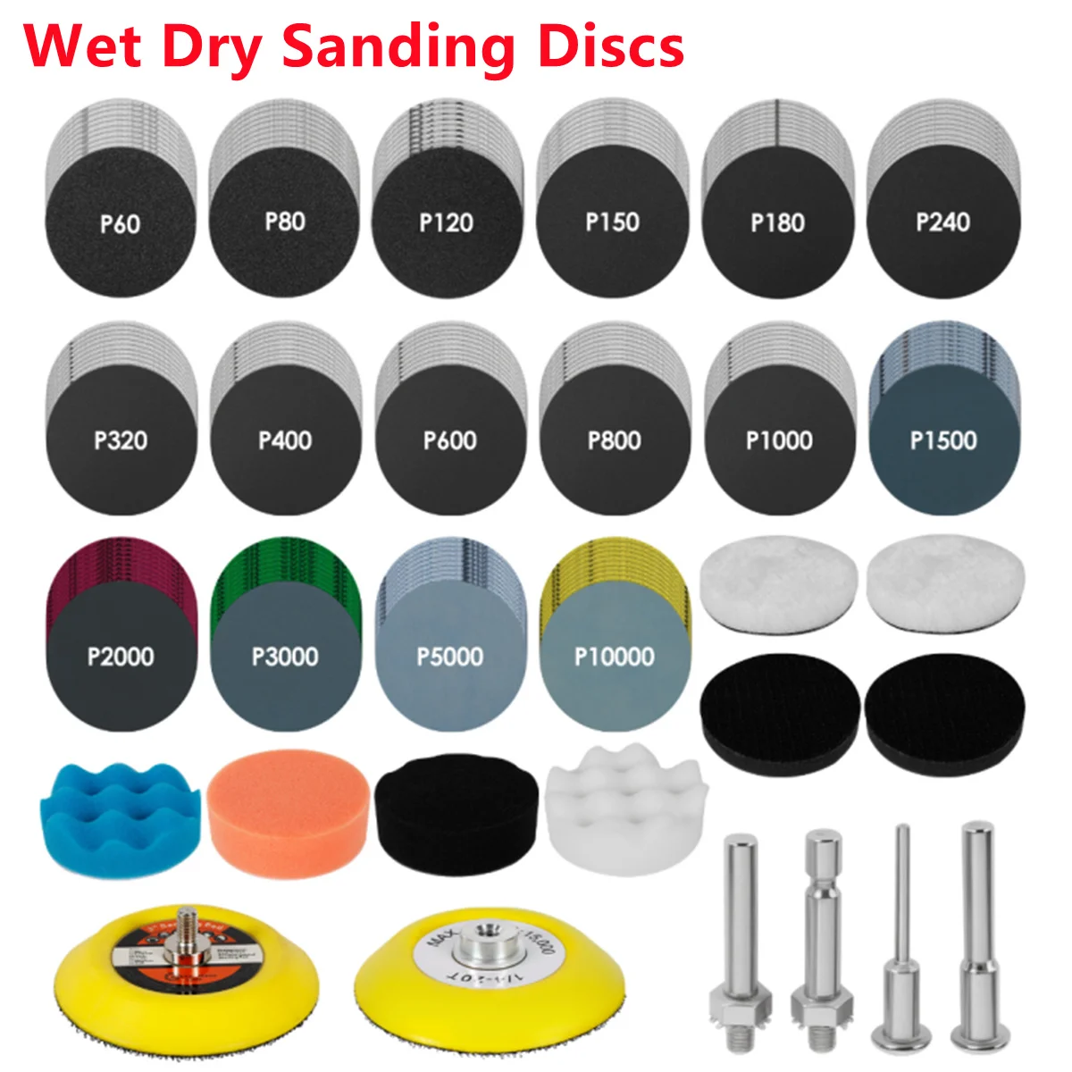 

Круглый лист для влажной шлифовки, сухая полировка, наждачная бумага для детализации автомобиля, аксессуары для шлифовальной машины, шлифовальные диски, бумага