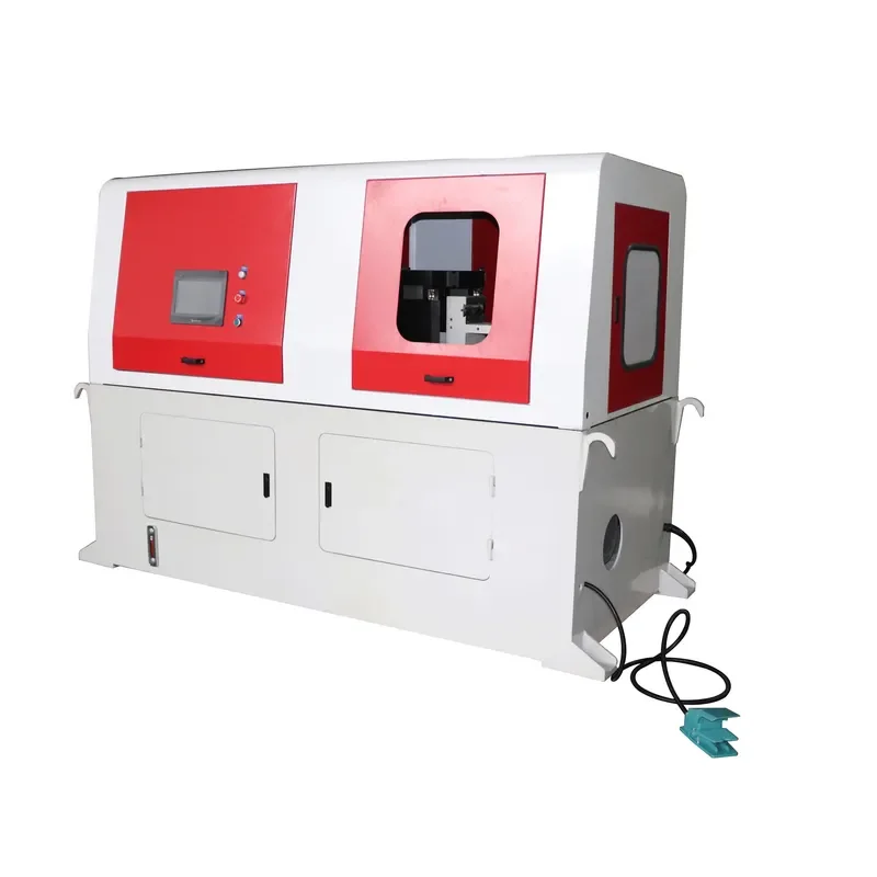 Factory Directly Sells Double Side Burr Free Automotive Car Headrest Stem Stamping Rolling Notching Machine