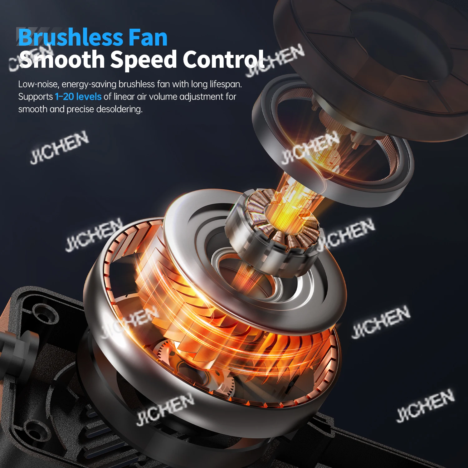 55 High-Temperature Hot Air Gun With Bracket Welding Hot Air Gun, Used For Welding Maintenance Tools