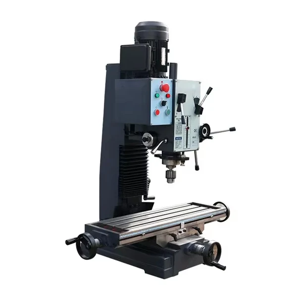 Drilling Milling Tapping Machine High Quality R8 Spindle Taper Manual Mills Bench ZX45 Drilling Milling Machine