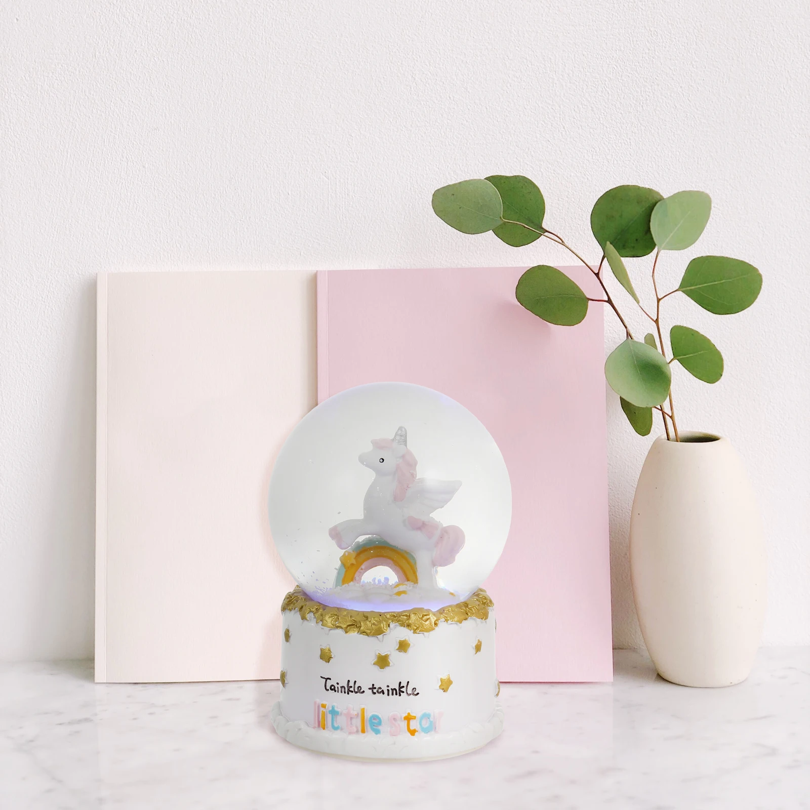 Desktop Decor For Home Office Unicorn Crystal Ball Light Night Unicorn Crystal Ball Lamp Lamp Gift Decor