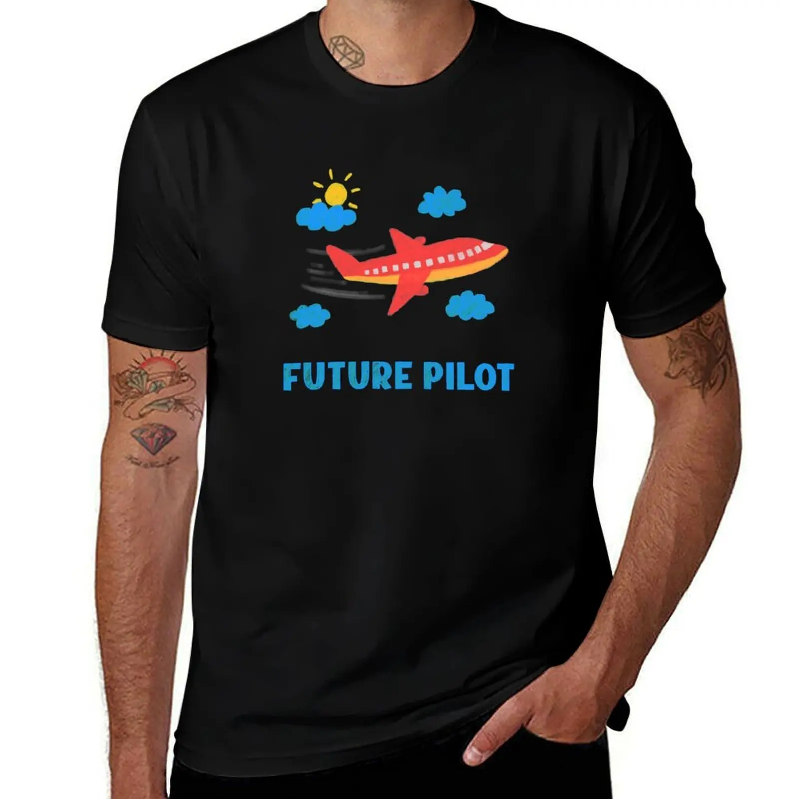 Future Pilot T-Shirt Big and Tall Short Sleeve Tee T-Shirt