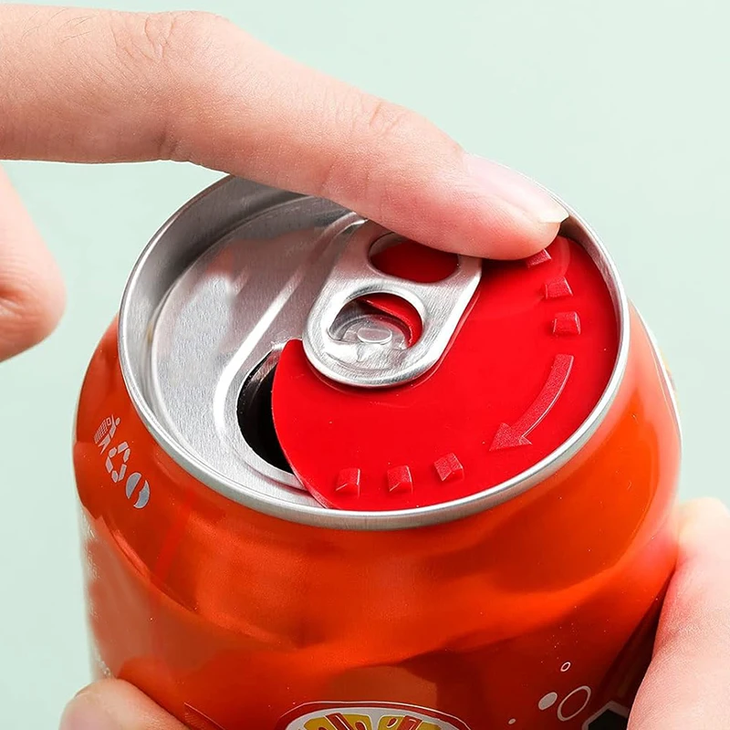 6Pcs Kitchen Beverage Can Lid Soda Beverage Drink Snaps Tops Cover Beer Champagne Wine Bottle Halloween Christmas