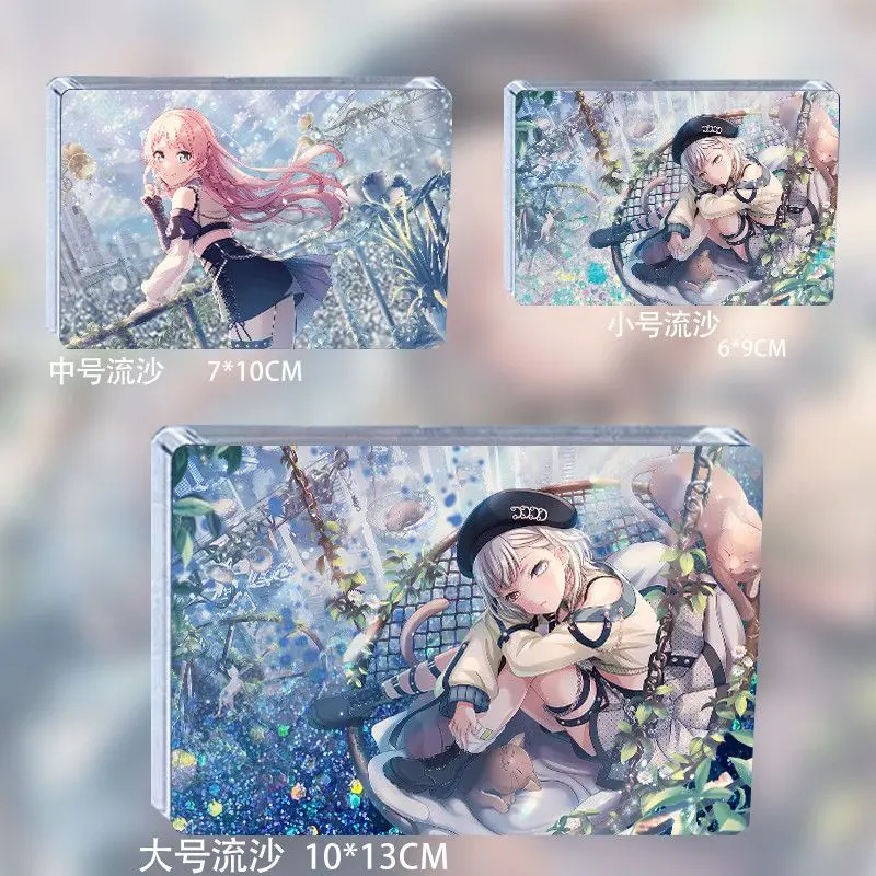 Аниме BanG Dream Anon Chihaya Relea Kaname Noctilucent Drift Sand Quicksand Mahjong Cospaly мультфильм украшения для стола подарок