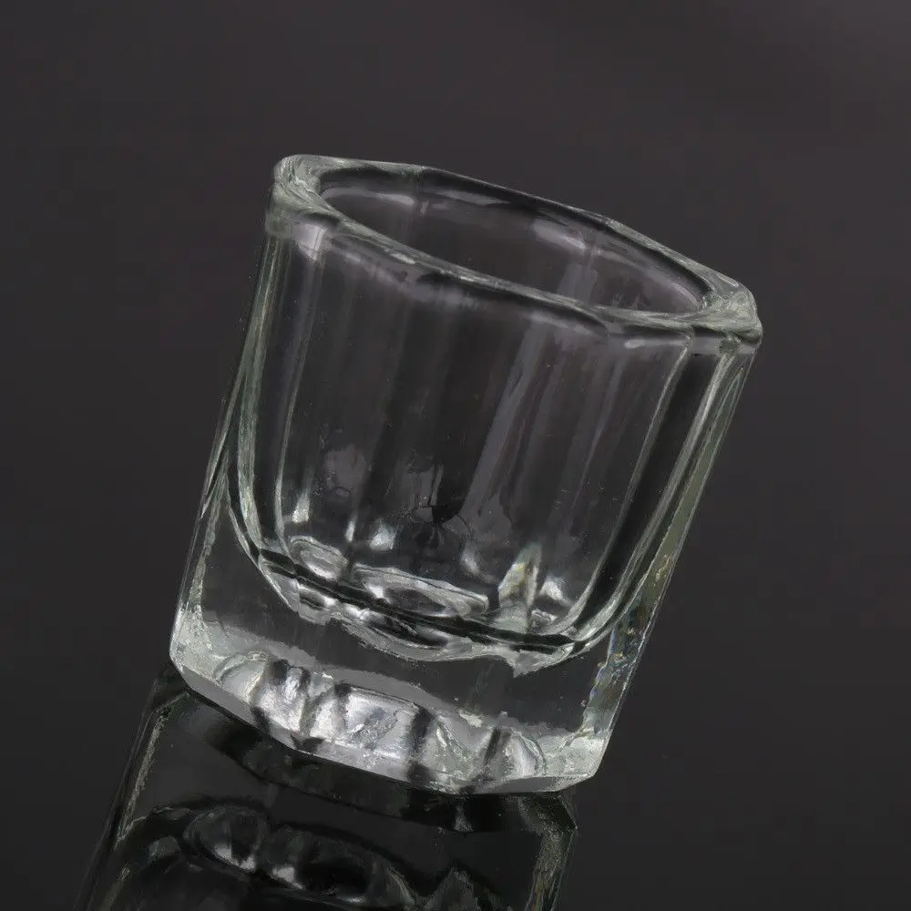 

Mini Acrylic Powder Bowl Nail Art Accessories Acrylic Dappen Dish Cup Crystal Glass Cup Nail Art Tools Liquid Cup