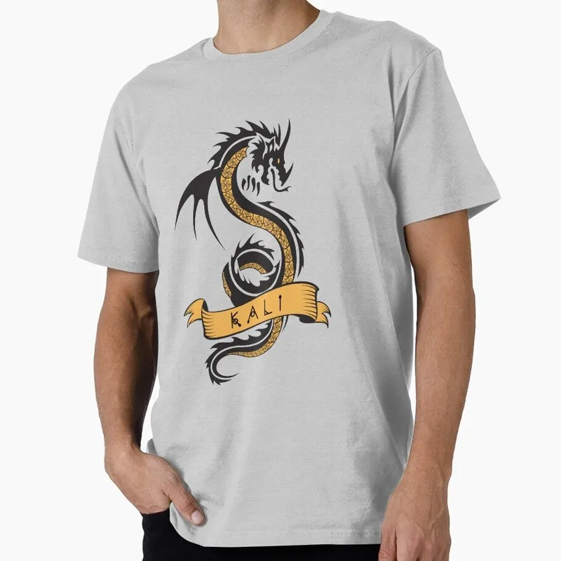 Kali Linux (colored) Operating System Graphic T‑Shirt Casual Short Sleeve Tees Geek IT Developer Fan Gift Tops S-6XL