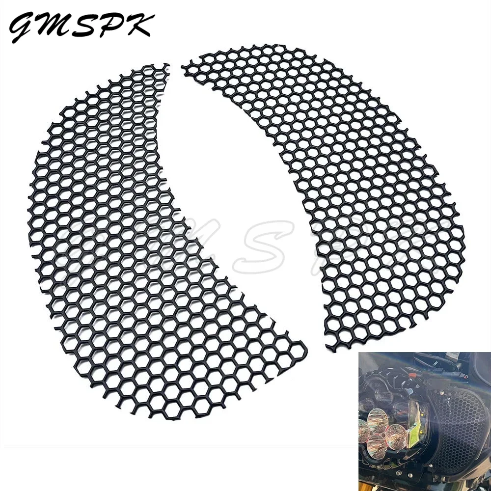 Motorcycle Fairing Mesh Grill Side Vent Screen Fit for Harley Touring Road Glide Ultra Custom FLTRX FLTRXS FLTRU FLTRUSE 2015-Up