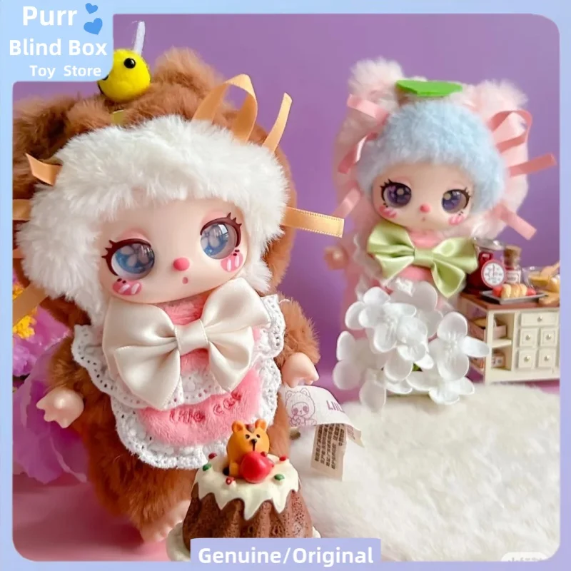 

Original Liila V4 Liila‘S Chef Kitten Serise Vinyl Plush Blind Box Cute Fluffy Doll Toy Mystery Box Room Decor Kid Birthday Gift