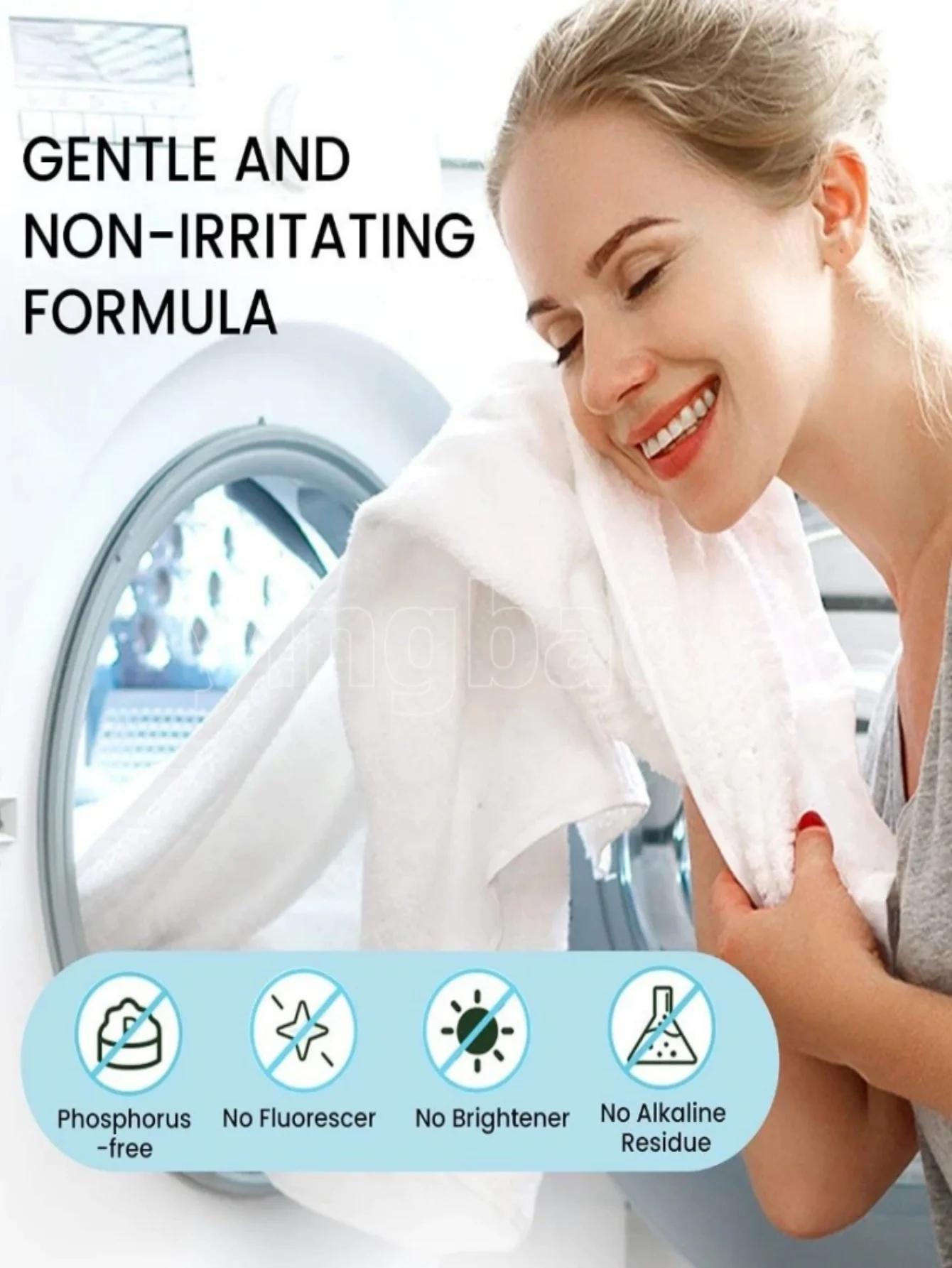 30-120PCS Laundry Tablets Concentrated Washing Powder Laundry Soap Washing Machine Clothing Strong Cleaning Sheets Detergent
