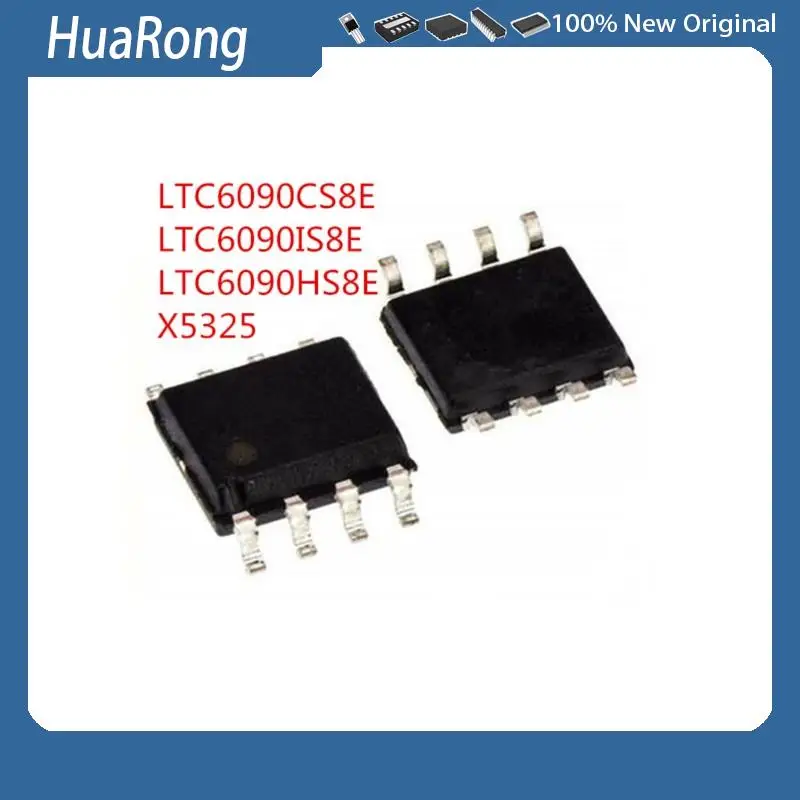 2PCS/LOT    LTC6090CS8E   LTC6090IS8E   LTC6090HS8E   LTC6090     X5325   X5325S8IZ   X5325S8IZ-2.7   X5325ZI    SOP8