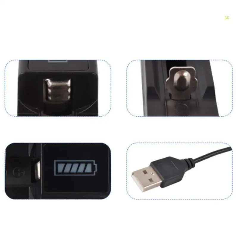 Schnelle Lithium-Batterie Lade Ladegerät Universal für USB Batterie Ladegerät Tragbare Wiederaufladbare Dropshipping