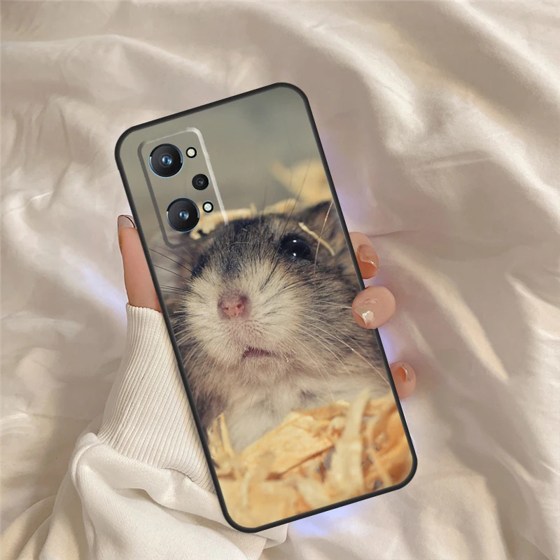 Funda para hámster conejillo de indias para Realme GT7 Pro GT6 C67 C65 C63 C61 C55 C53 C51 C35 C71 C75 10 11 12 13 14 Pro Plus
