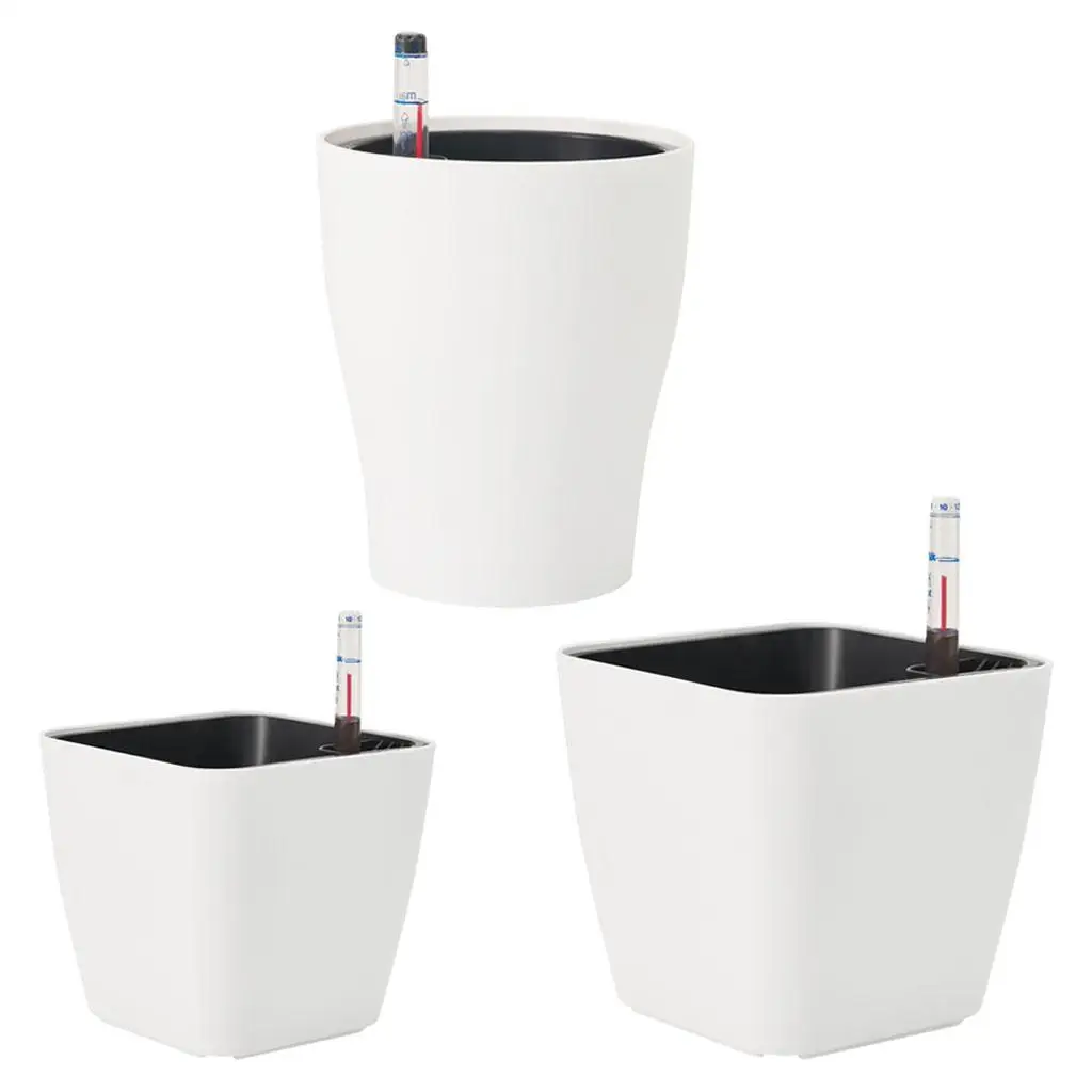 Self Watering Flower Pots Whit - đánh giá và giá Self Watering Insert
