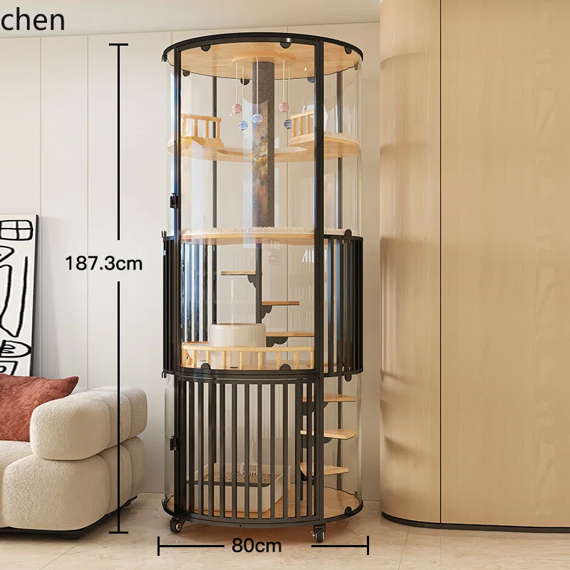 Extra Large Cat House Cabinet 5