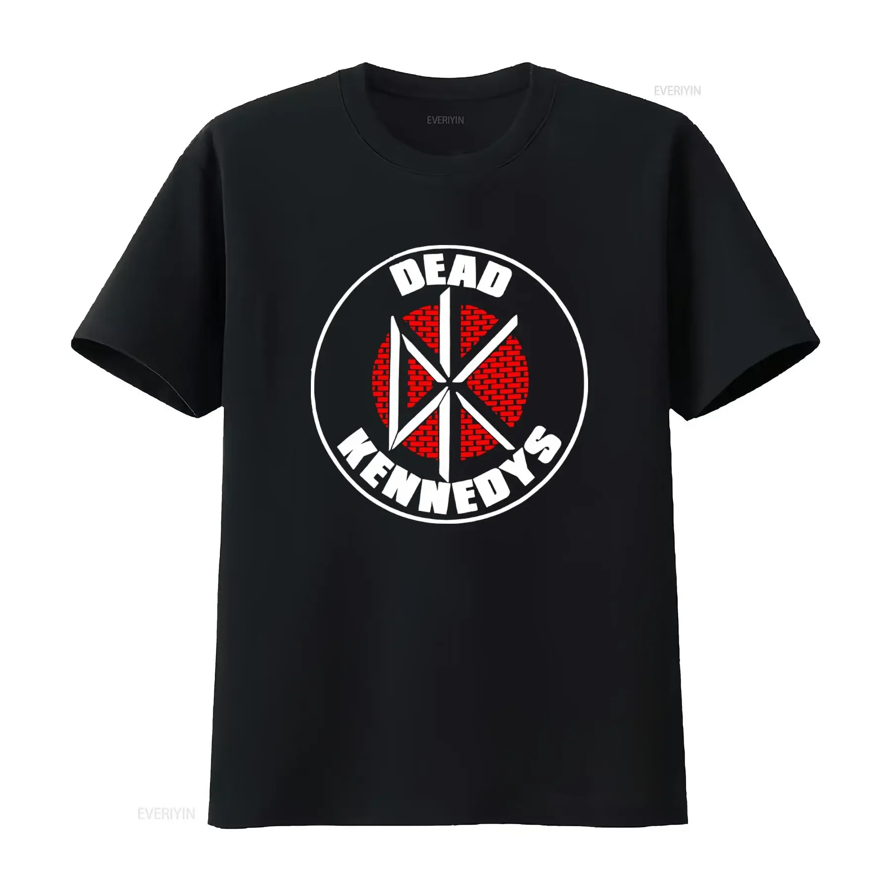 Dead Kennedys T Shirt Y2K Style Small Size Black Distressed Logo Print Vintage Punk Rock Design vintage Washed Versatile