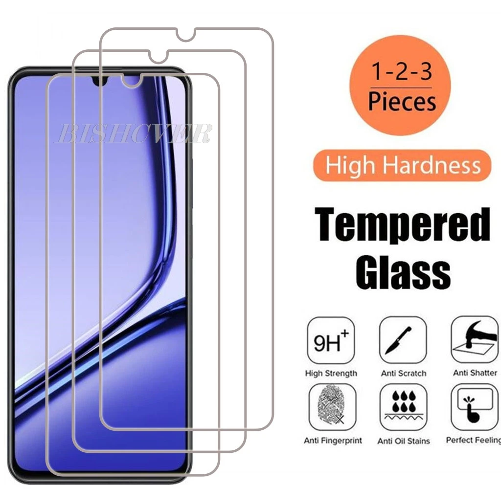 Tempered Glass On For Realme Note 50 C51 C53 Narzo N53 RMX3834 RMX3830 Screen Protective Protector Phone Cover Film