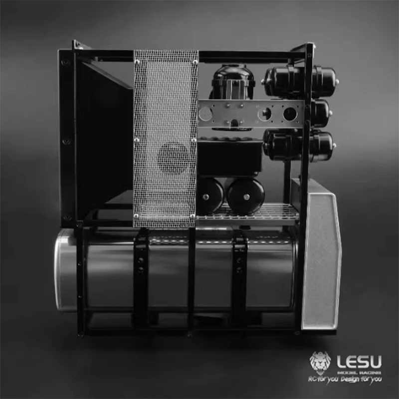 1/14 Testa di traino G-6016 Rack per attrezzature di simulazione Accessorio per carichi pesanti Modello di modifica Tamagaya LESU