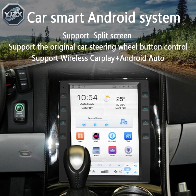 

For Checorlet CorvetteC6 Android AUTO Stereo GPS Navigation Multimedia Video Player Carplay Head Unit9.7" Car Radio Touch Screen