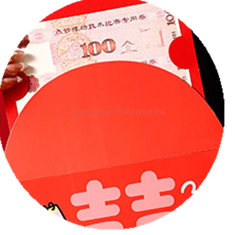 

[C9] Chinese Traditional Lucky Money Pouch 2026 New Year Gifts Surprise Big Handbag New Year Red Envelope Birthday Red Pouch