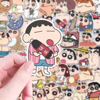 100PCS การ์ตูน Crayon Shin Chan สติกเกอร์ Kawaii อะนิเมะสําห...