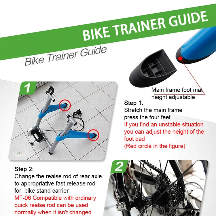 Cycling Road Mtb Bicycle Training Platform Indoor  Fitness Bike Riding Roller Trainer
