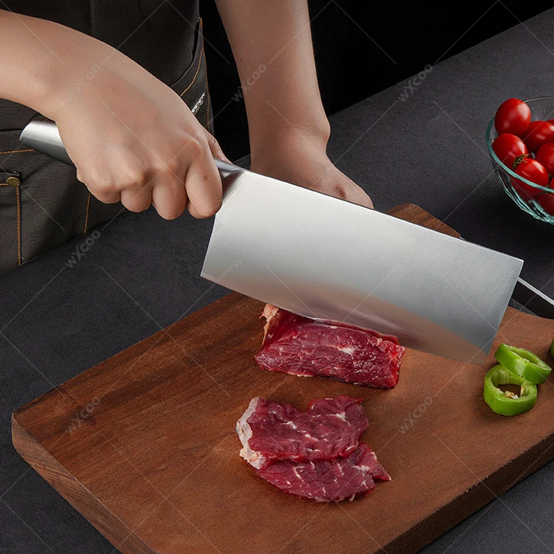 Household Kitchen Knife Stainless Steel Cutting Meat Cutting Vegetables Fruit Santoku Knives Sharp Kitchen Knife Set Optional