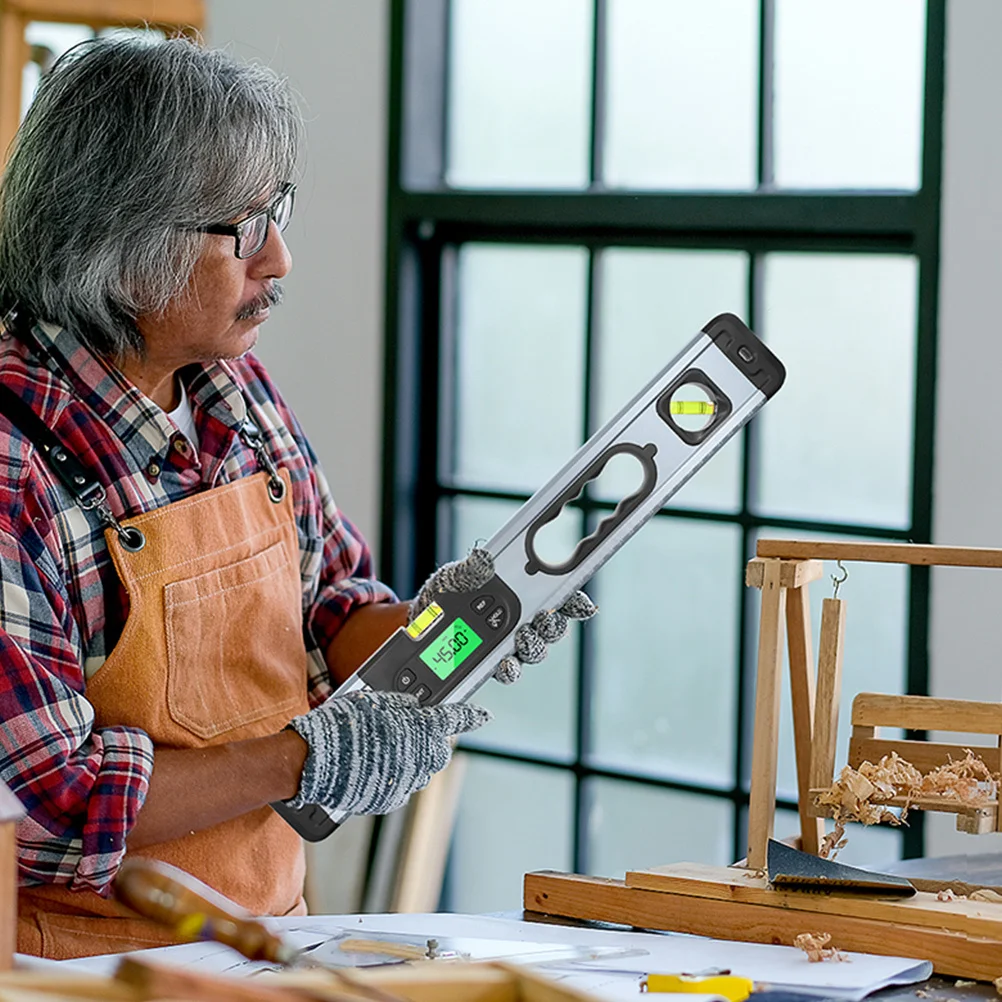 

Digital Angle Finder Mini Protractor Inclinometer Level Tool High Accuracy Angle Measuring Device For Woodworking