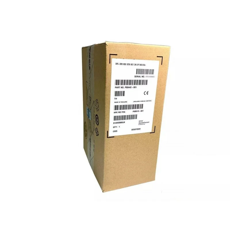 

Новый жесткий диск Z для HPE MSA Q2R42A P00442-001, 12 ТБ, 12G SAS, 7.2K, 3.5 дюйма, MIDLINE 512E