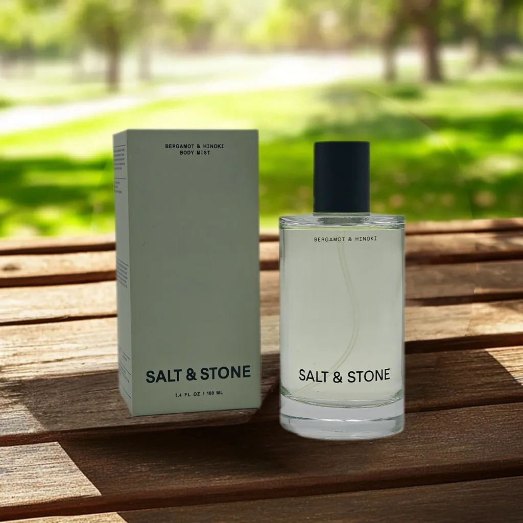 Nebbia di profumo di sale e pietre |   Fragranza per corpo e capelli da 100 ml / 3,4 fl oz per donne e uomini |   Profumo unisex di lunga durata, set regalo