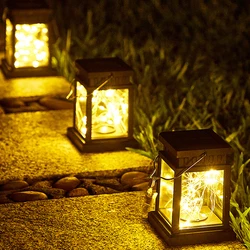 solar lights  lantern  solar yard decorations  Solar Christmas decoration waterproof  solar light garden  outdoor hanging decor