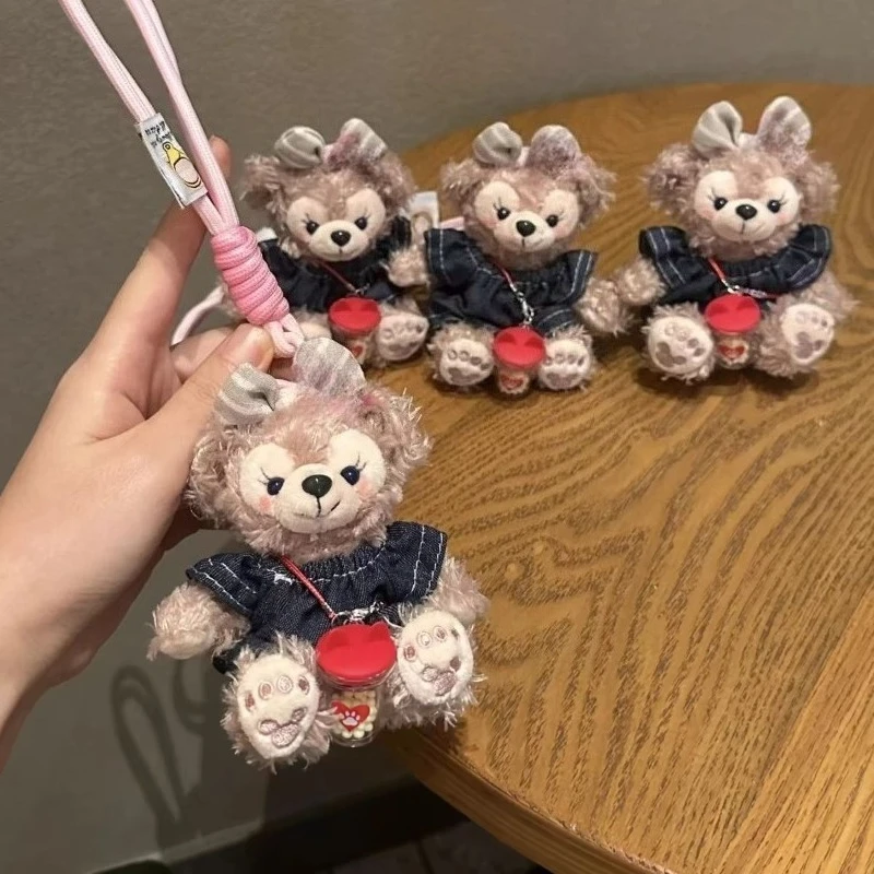 

13cm/5.12in Disney ShellieMay Plush Toy Kawaii Peripherals Creativity Collectible Bear Decorative Doll Accessories Holiday Gifts