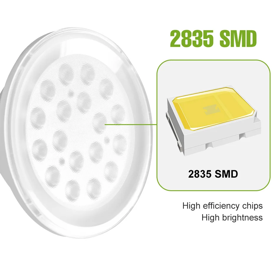 35W LED Light Bulb Indoor High Brightness Spotlight E27 Ceiling Bulbs 100-277V Bedroom Kitchen Home Decorative Lighting 10W 15W