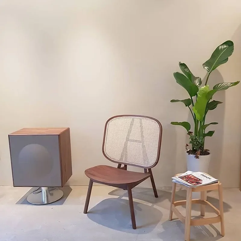 Скандинавский современный простой дом, кресло со спинкой для отдыха, кровать и гостиная для завтрака, диван-кресло