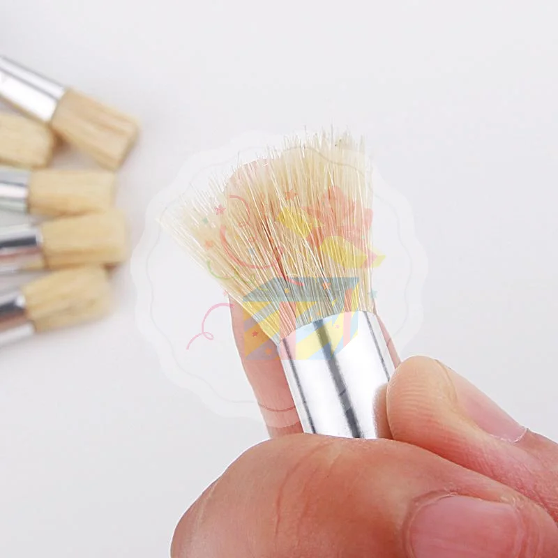 4/6Pcs Professional Painting Brushes Comfortable Plastic Handle Durable Tools for Canvas Oil Painting Artists Use