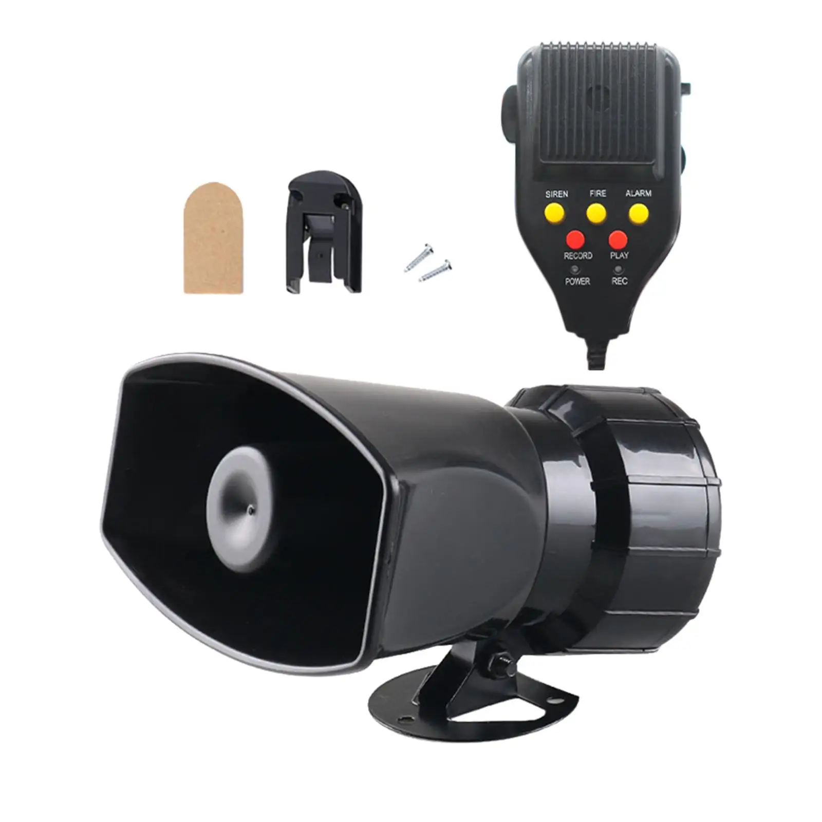 

Generic Car Alarm Speaker 5 Tone Sound 12V Recording for Lorry Truck