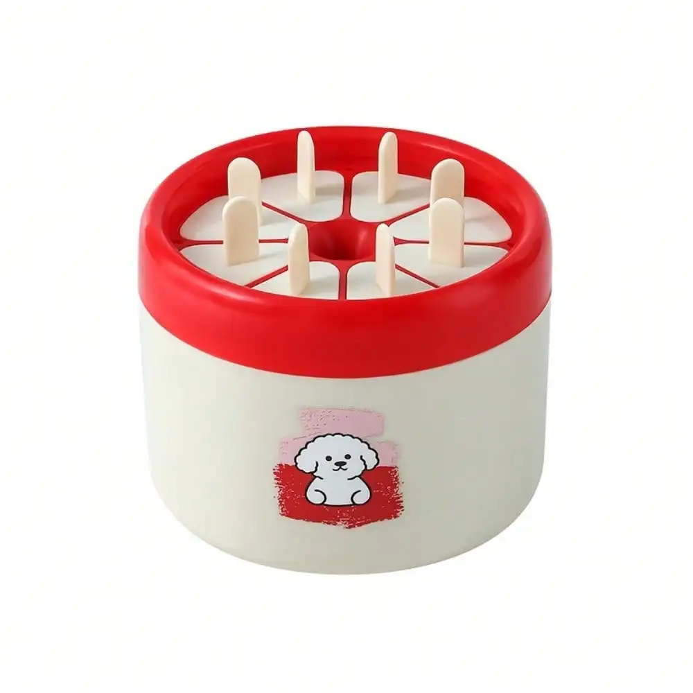 

6-Cavity Popsicle Mold DIY Ice Cream Maker For Adults Kids Party Treats Yogurt Juice Smoothie Sticks Reusable Easy Clean Summer Fun Dessert Tool
