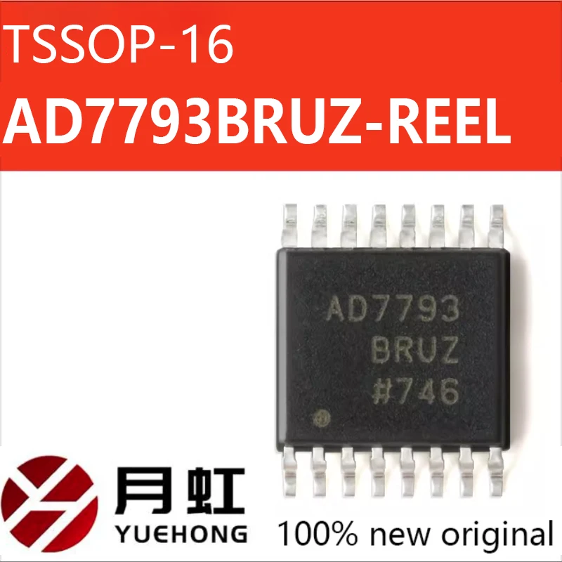 

1/10/50pcs AD7793BRUZ Original genuine AD7793BRUZ-REEL TSSOP-16 24 bit ∑ - Δ analog-to-digital converter (ADC)