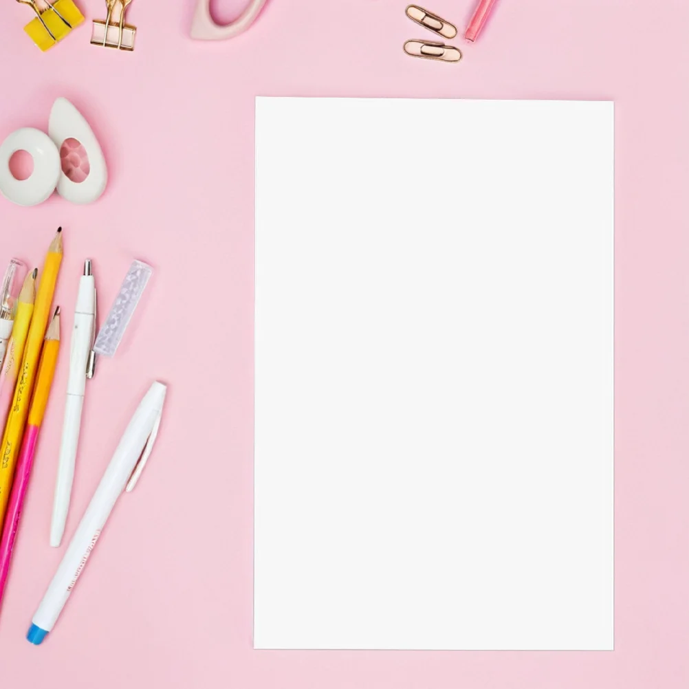 

60pcs A4 Sketch Thick Drawing Paper For Students Smooth Texture Professional Grade Tear Resistant Suitable For Pencil Charcoal