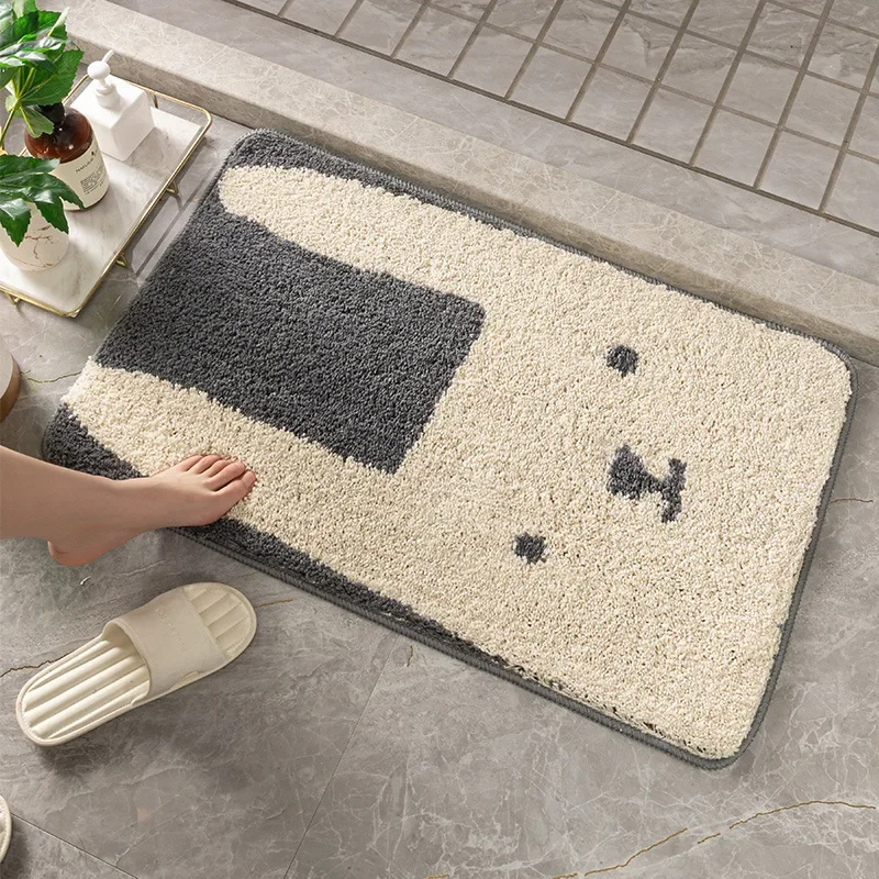 Super Soft Tufted Bathroom Mat absorbent Non-slip Mat bathroom Mats