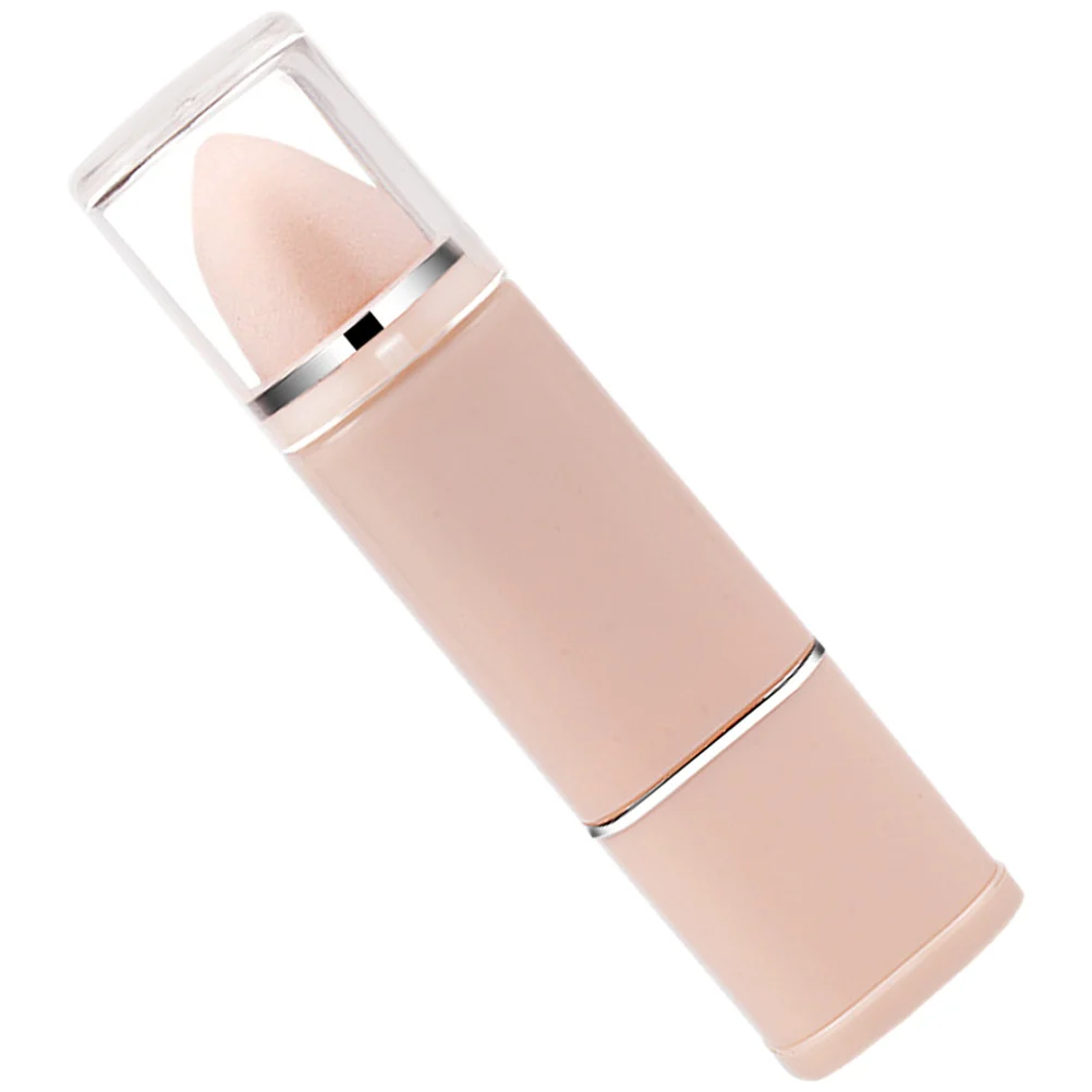 Portable 2 in 1 Retractable Makeup Brush for Foundation Blush Loose Powder Simple Design Retractable Makeup Face Blush Brush