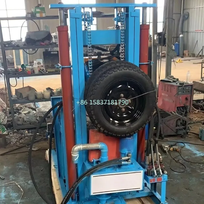 

Water Well Bore Hole Drilling Rig Machine Forage Boring 100m Borehole Drill Rig Small Mini Deep Drilling Rig Machine for Mexico