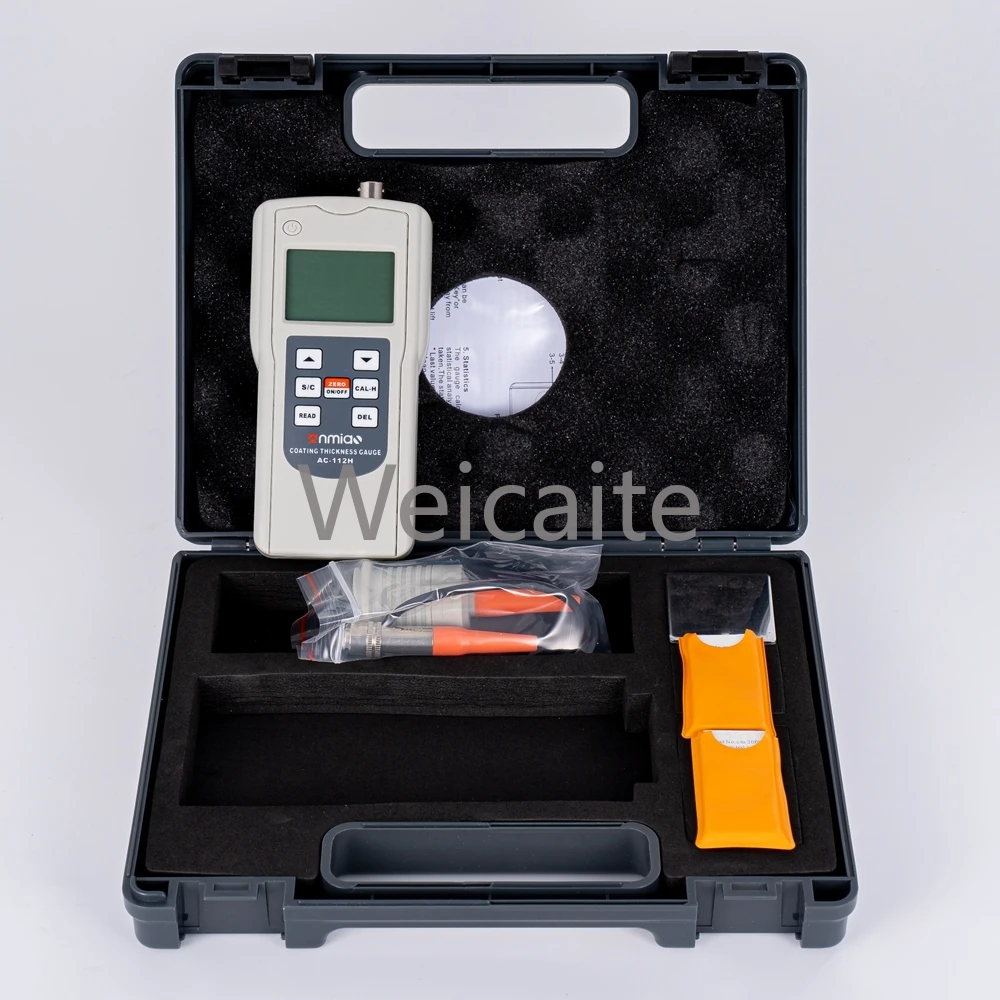 

Digital 0-12mm Coating thickness meter film thickness measurement Galvanized coating thickness gauge