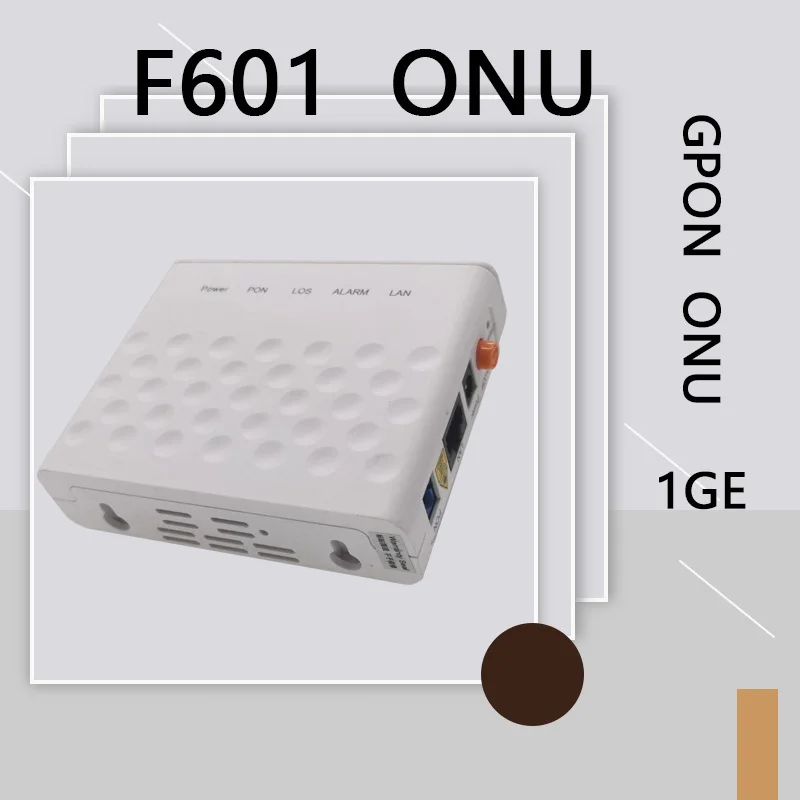 

10pcs 100% Original F601 GPON ONU Terminal ONT Optical Terminal 1GE Port Second Hand No Power