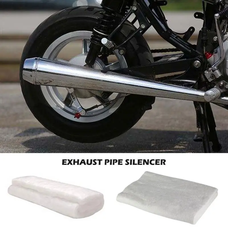 1PC Motorcycle Fiberglass Exhaust Muffler Packing Material Repacking Mat Fibreglass Silencer Packing Universall Wrap Motorcycles