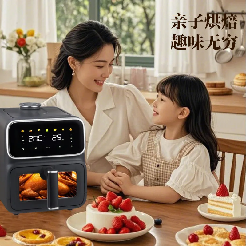 تكون مناسبة للقائمة، مقلاة كهربائية دقيقة للتحكم في درجة الحرارة، قلي صحي منخفض الدهون، مقلاة هوائية قابلة للتخصيص