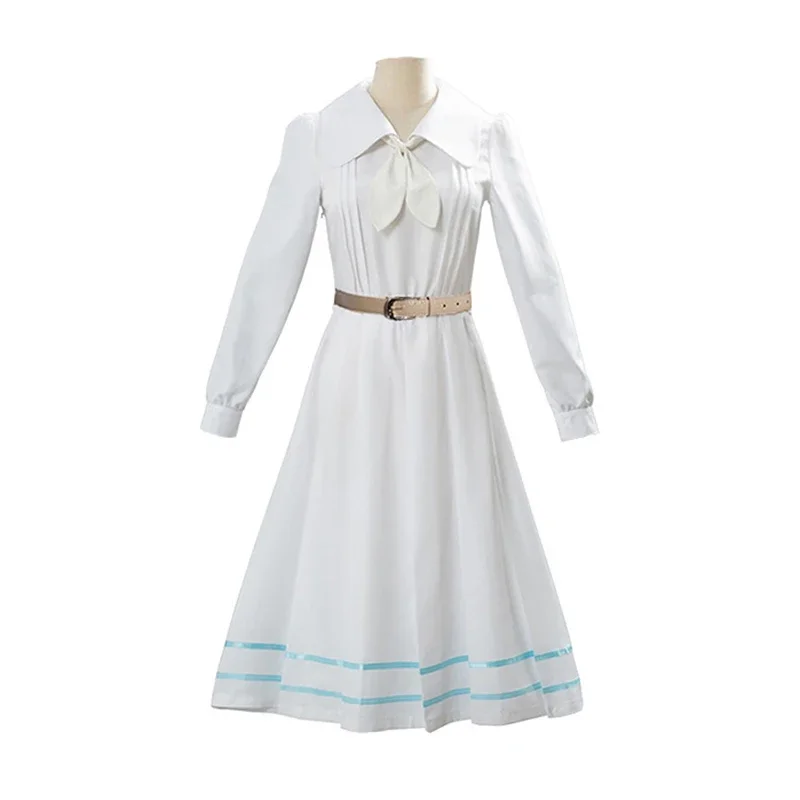 

Anime Cosplay Costume White Dress for Women Cute Rabbit Lolita Set Girls Uniform Halloween Carnival Sailor Suit